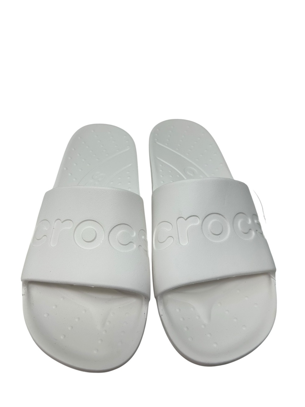 Crocs Classic Slide Sandals - White M8/W10 NWT